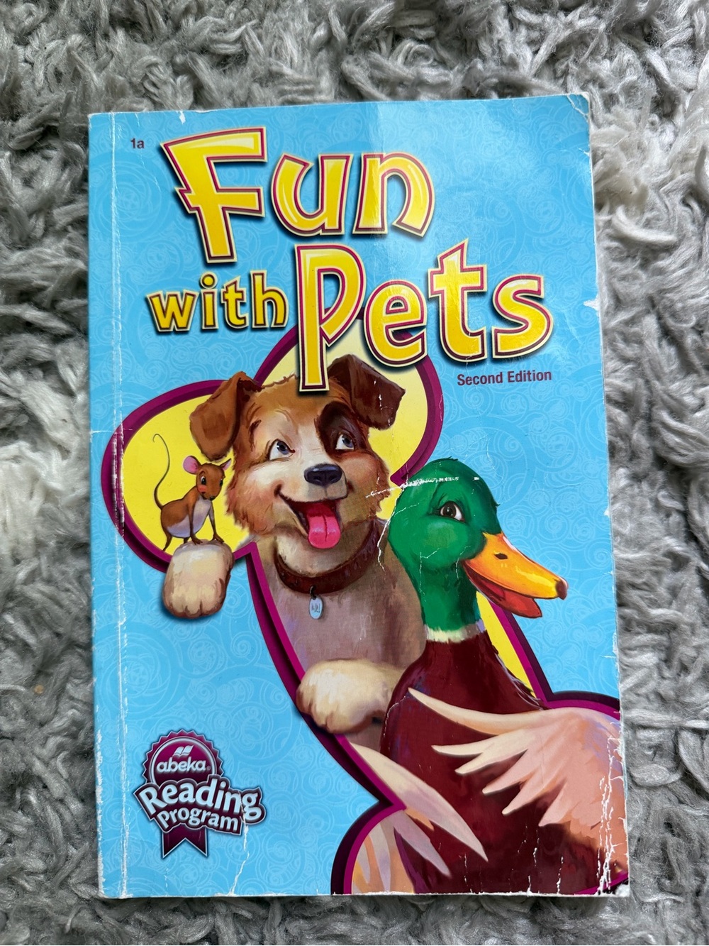 Fun with Pets is the first reader (1a) in the Abeka Reading Program 1st grade